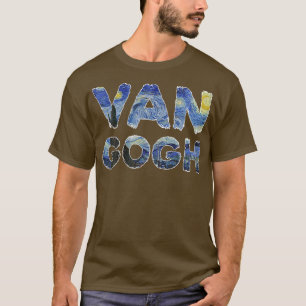 Camiseta Starry Night Van Gogh Art Pintura Vincent Van Gog