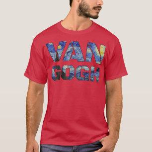 Camiseta Starry Night Van Gogh Art Pintura Vincent Van Gog