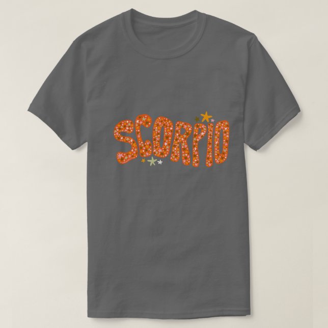 Camiseta Starry Scorpio (Frente do Design)