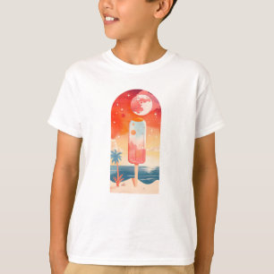 Camiseta Starry Summer Tropical Night