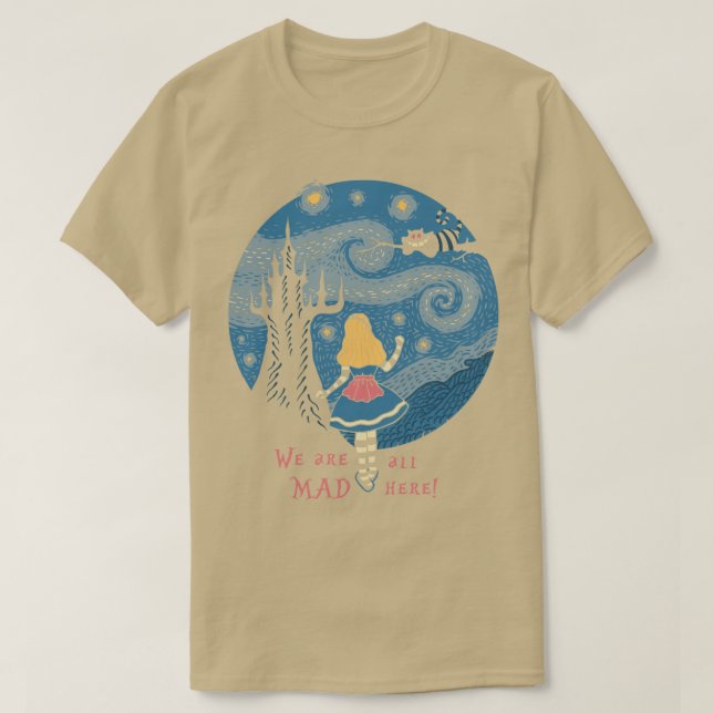 Camiseta Starry Wonderland (Frente do Design)