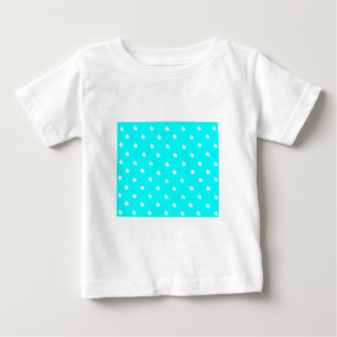 Camiseta Stars Cyan White O MUSEUM Zazzle Dons