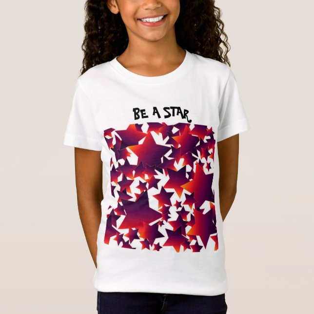 Camiseta Stars Galore, Seja Uma Estrela (Frente)