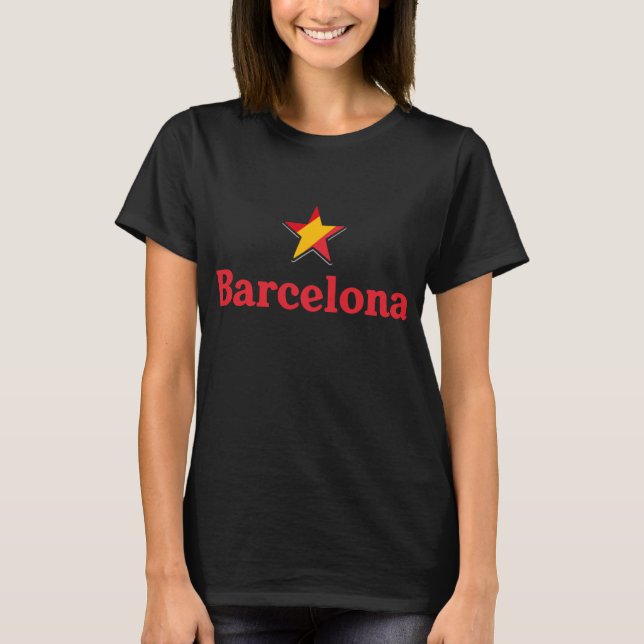 Camiseta Stars of Spain – Barcelona (Frente)