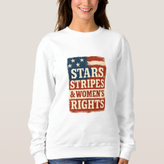Camiseta Stars, Stripes & Women’s Rights Distressed Flag