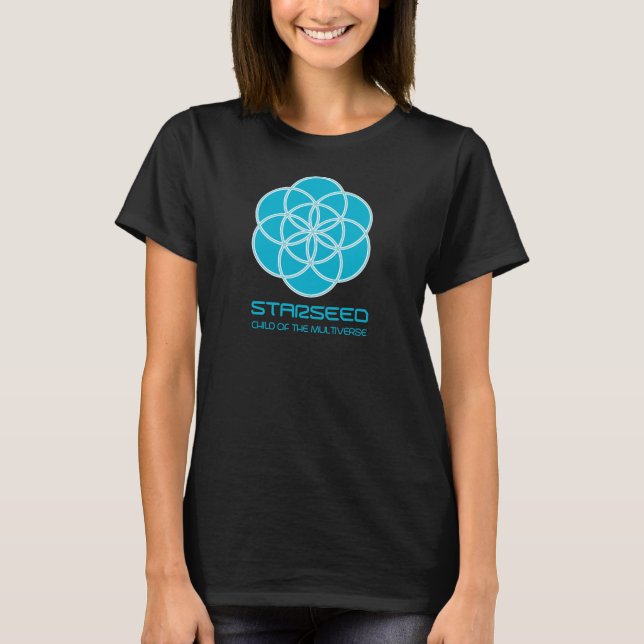 Camiseta Starseed – Filho do Multiverso (Frente)