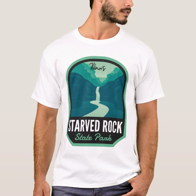 Camiseta Starved Rock State Park (Frente)