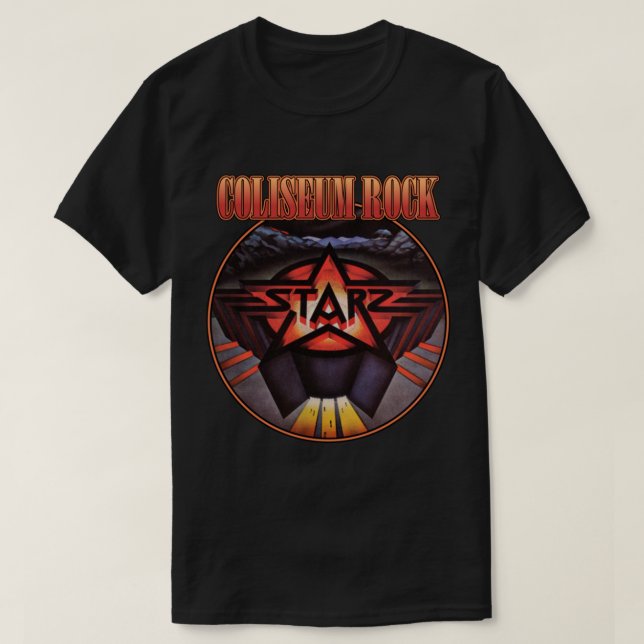 Camiseta Starz Coliseum Rock (Edição Especial) Clássico T-S (Frente do Design)