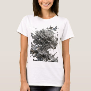 Camiseta Statement Prata ARTE ABSTRATA Statement v