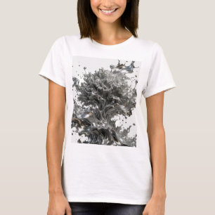 Camiseta Statement Silver ABSTRACT ART Statement v