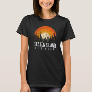 Camiseta Staten Island New York NY Retro Vintage 80s 90s