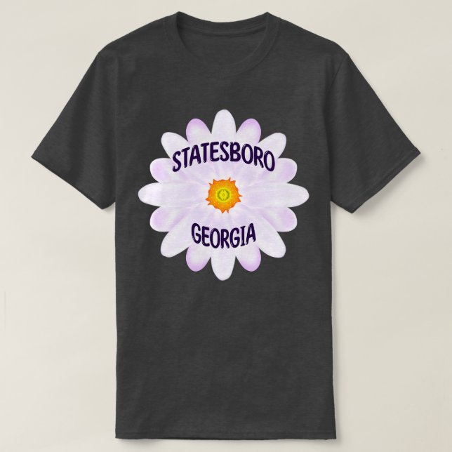 Camiseta Statesboro Georgia TShirt 5 (Frente do Design)