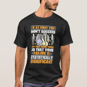 Camiseta Statistics Science Pun For Men Chemistry