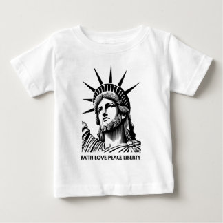 Camiseta Statue of Liberty, Jesus, God, Holy Spirit, Faith