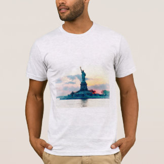 Camiseta Statue of Liberty, Sunset, Patina Edit.