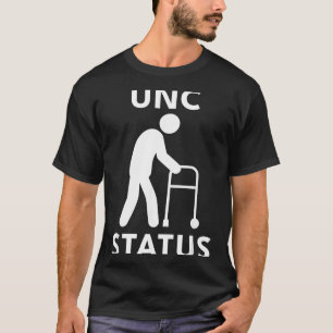 Camiseta Status de Tio Engraçado Meme de Pessoas Idosas