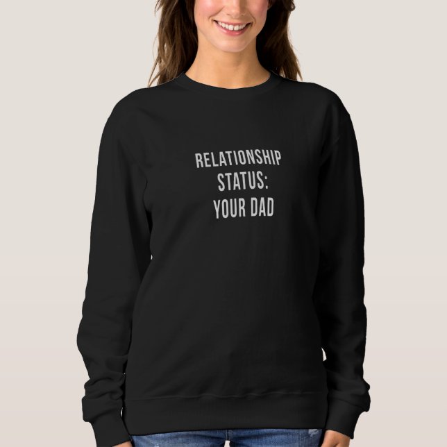 Camiseta Status do Relacionamento do Seu Pai com o Pai no N (Frente)