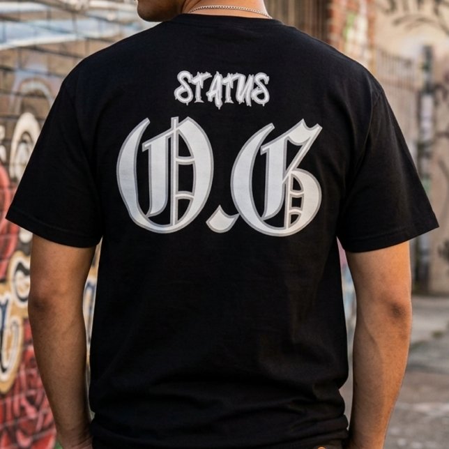 Camiseta Status OG contra-golpe (Status O.G Tshirt)