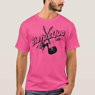 Camiseta Status Quo - Guitarras 1968
