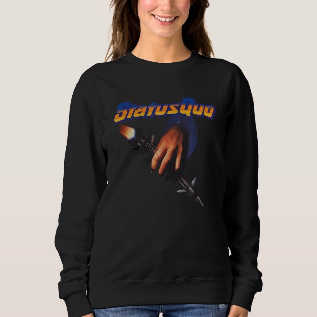 Camiseta Status Quo   Mão do Foguete (Frente)