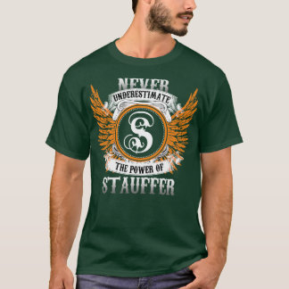 Camiseta Stauffer Name Shirt Nunca Subestima A Potência