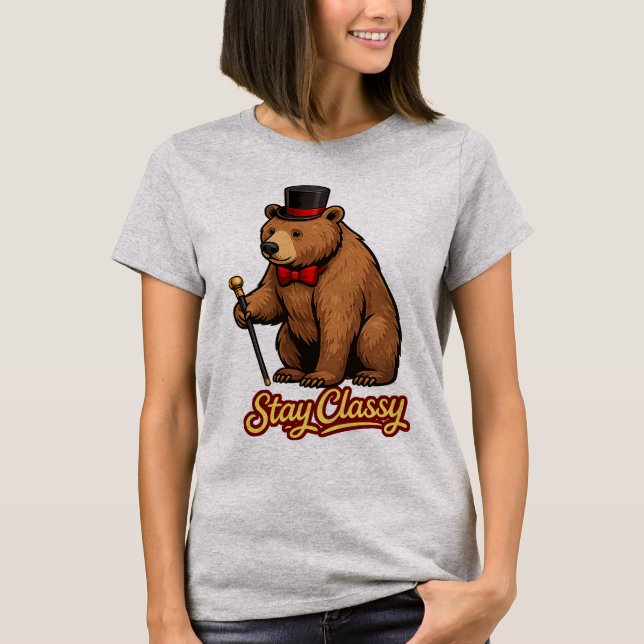 Camiseta Stay Classy (Frente)