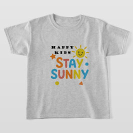 Camiseta Stay HAPPY KIDS