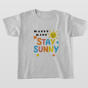 Camiseta Stay HAPPY KIDS
