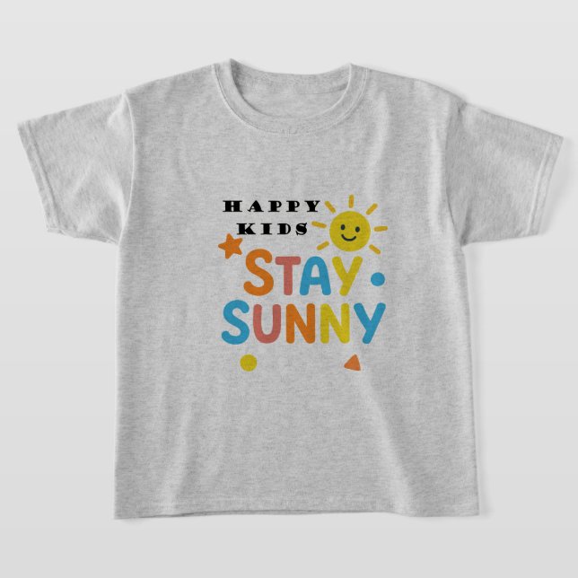 Camiseta Stay HAPPY KIDS (Postura )