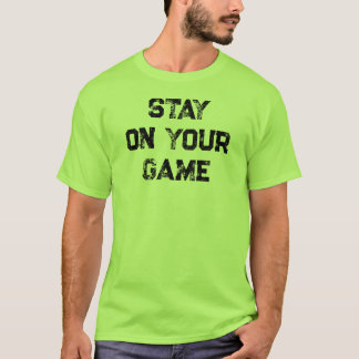 Camiseta Stay On Your Game™ Masculino, Cores, Estilos, Cami