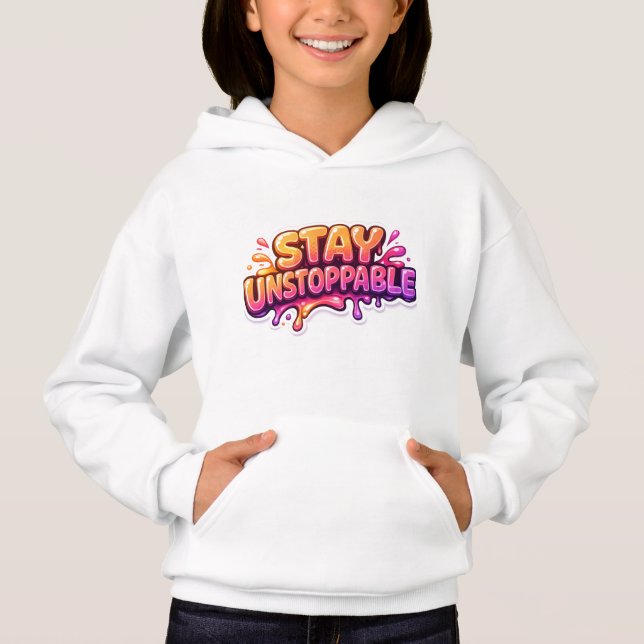 Camiseta Stay Unstoppable – Motivational Quote (Frente)