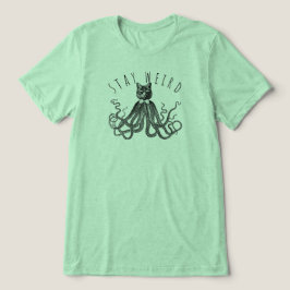 Camiseta Stay Weird Catopus Cat and Octopus Mashup