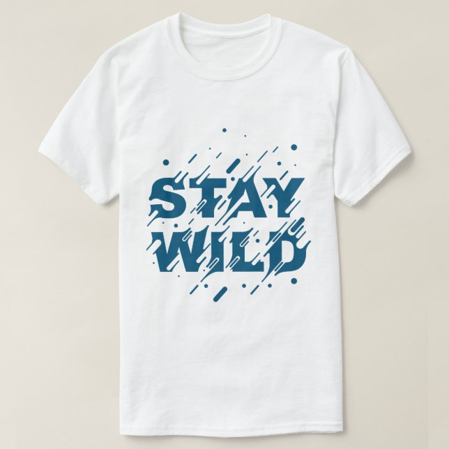 Camiseta Stay Wild Adventure (Frente do Design)