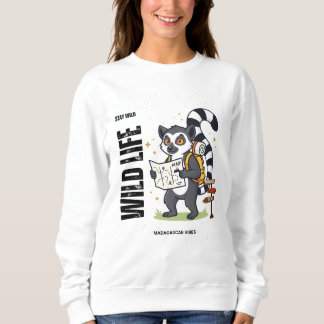Camiseta Stay Wild Lemur Life - Madagascar Vibes Cute lemur
