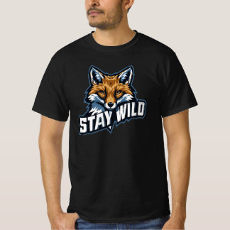 Camiseta STAY WILD – Natur & Abenteuer Motiv für Freigeiste