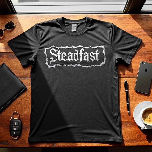 Camiseta Steadfast - Design motivacional (Criador carregado)