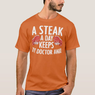 Camiseta Steak Carnivore Grilling Master Meat Eater Meat Lo