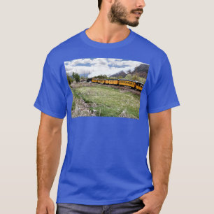 Camiseta Steam Locomotive And Passenger Cars Durango And Si