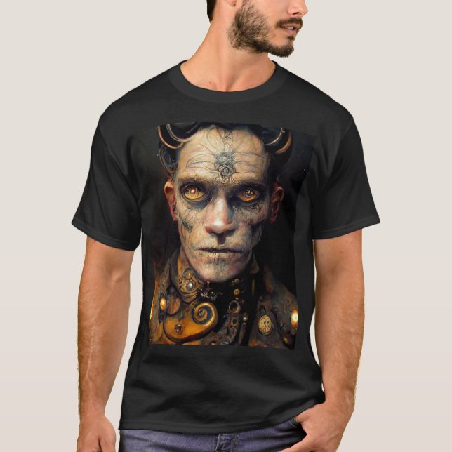 Camiseta Steam Punk Celestial Demon (Frente)