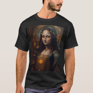 Camiseta Steam Punk Mona Lisa