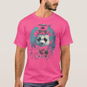 Camiseta Steam Punk Pandabear Steampunk Art