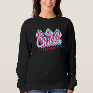 Camiseta Steamboat Chillin Sorvete Art Steamboat Colo