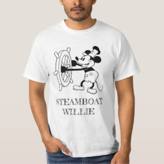 Camiseta Steamboat Willie