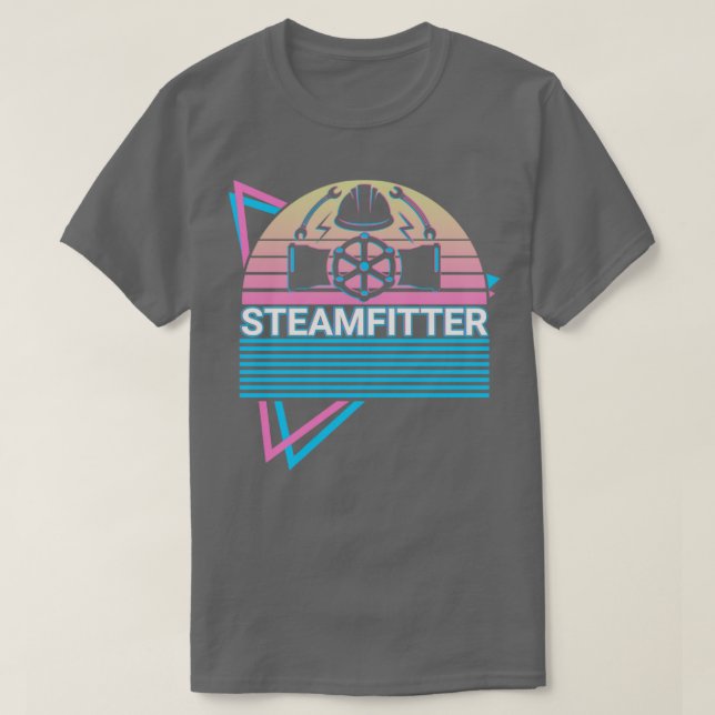 Camiseta Steamfitter Steam Fitter (Frente do Design)