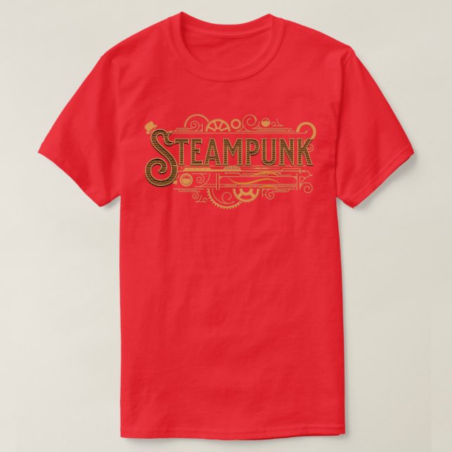 Camiseta Steampunk (Frente do Design)