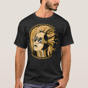 Camiseta Steampunk Anime Girl Otaku Japonês Aestética P
