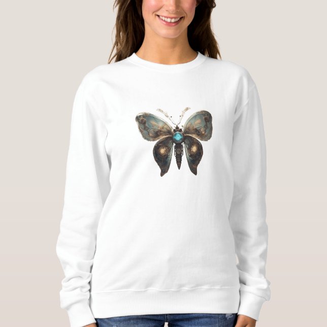 Camiseta Steampunk Butterfly Shirt  (Frente)
