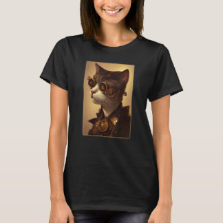 Camiseta Steampunk Ca Steampunk Steampunk Cat