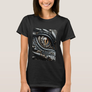 Camiseta Steampunk Dragon Olho Fechado Ai Art