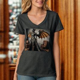 Camiseta Steampunk Dragon Rider